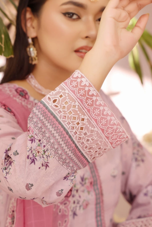 Pulse Collection – Elegant Embroidered Lawn Ensemble