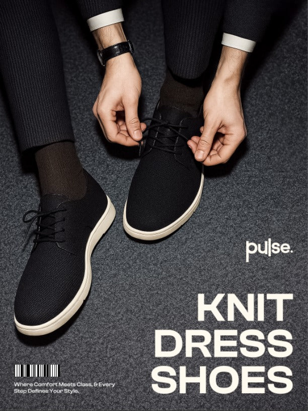 Mens Knit Dress Shoes