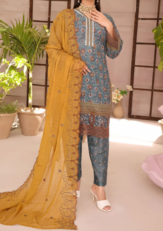 Pulse Collection – Chikankari Charm 3-Piece Set